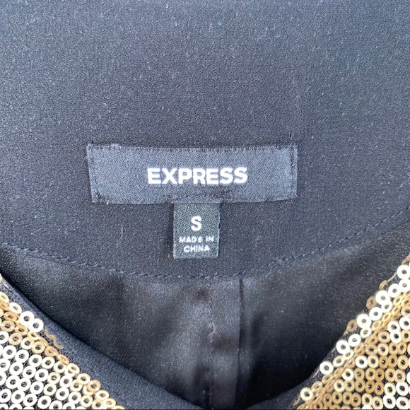 Express Sequins Sleeveless Top Size: S - Picture 5 of 5